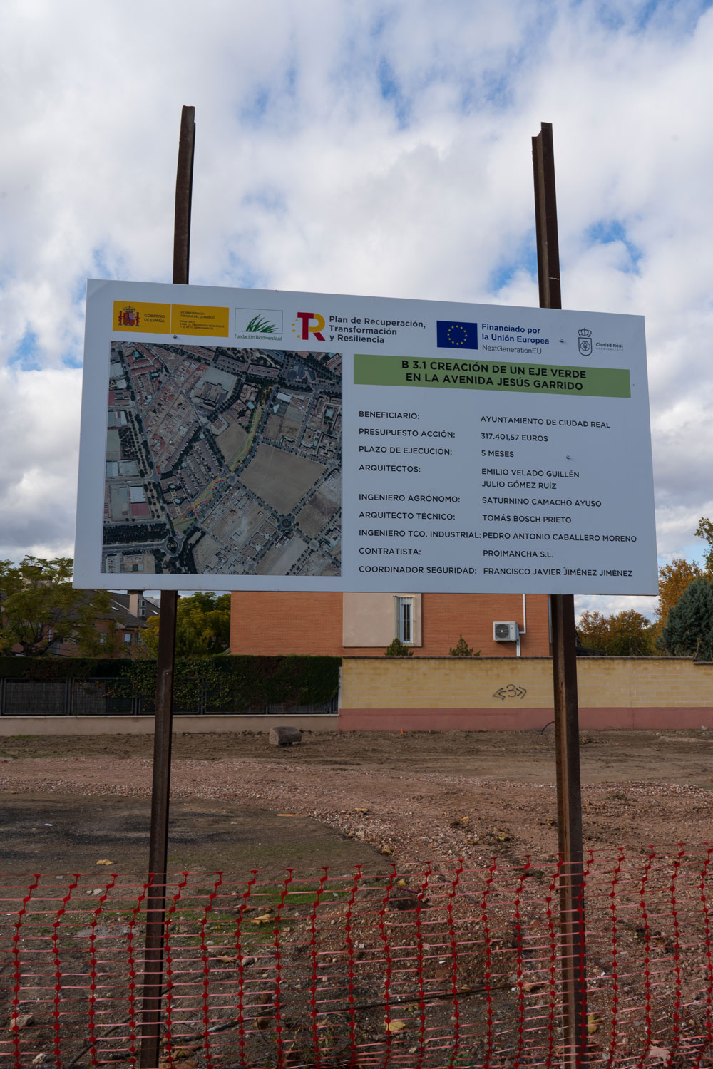B3.1: Creación de Eje Verde en Avda. Jesús Garrido (PROIMANCHA)